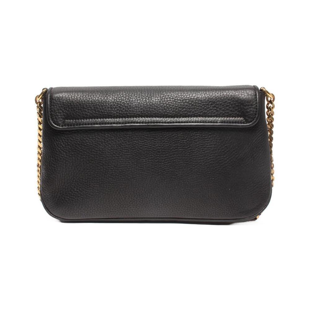 Gucci Bucharest chain shoulder bag black pebbled leather - Picture 2 of 6